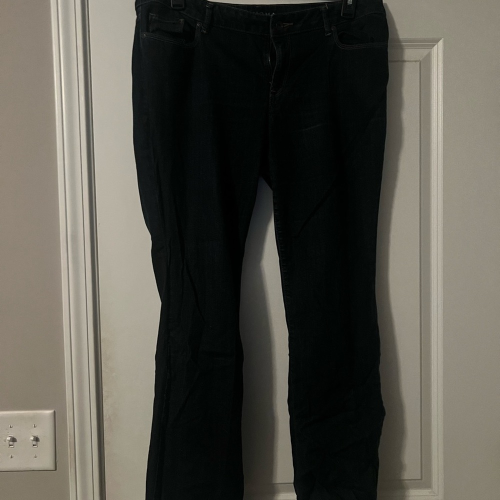 Sonoma Black Boot Cut Jeans with Smooth Stretch Fabric